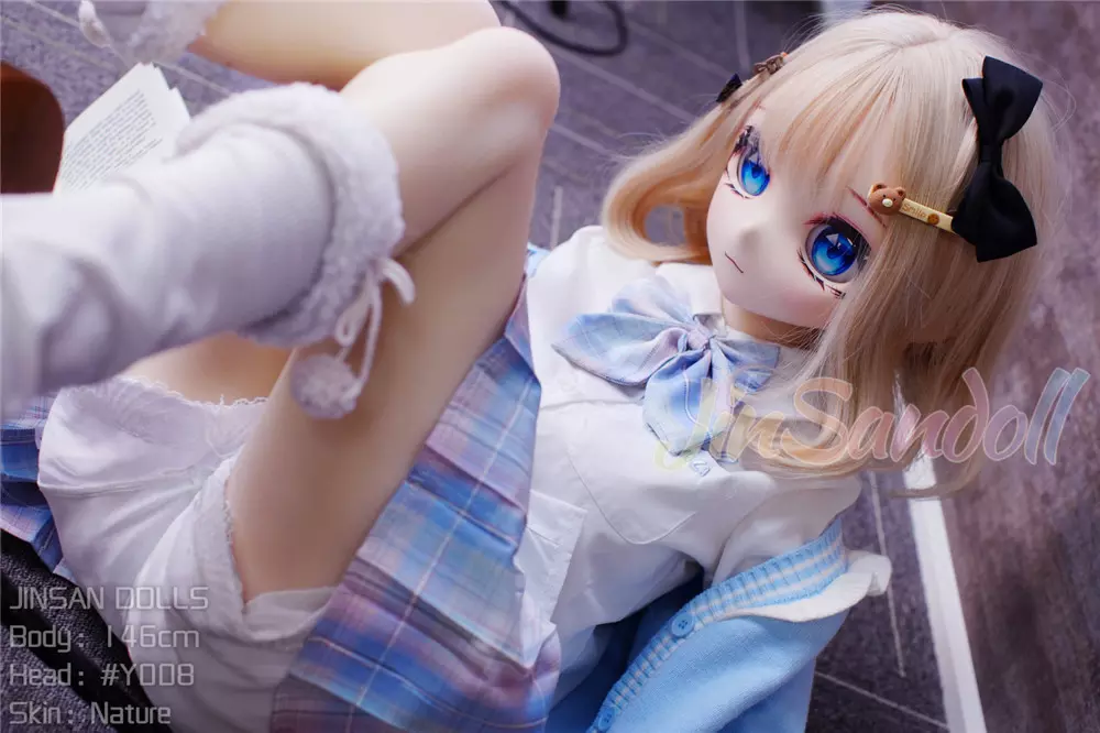 WM S-TPE 146cm Anime TPE Sex Doll with PVC Head #Y008